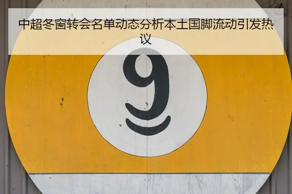 中超冬窗转会名单动态分析本土国脚流动引发热议
